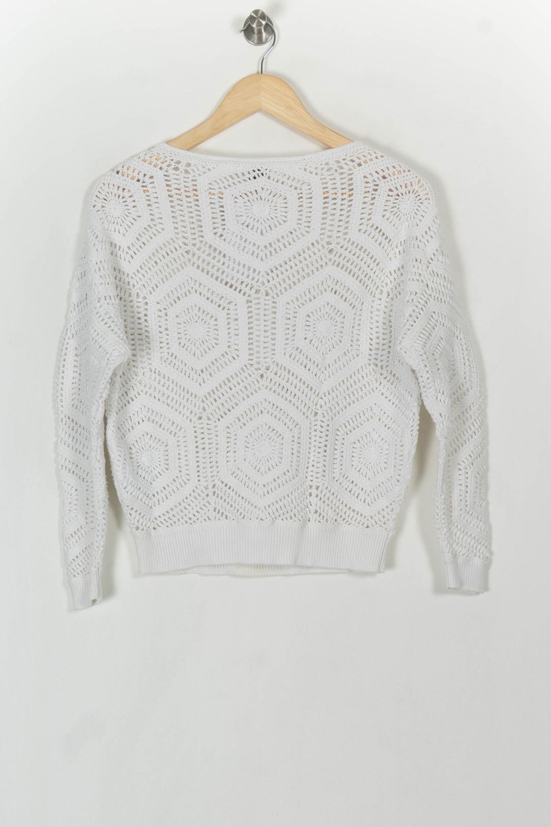 Pull Blanc - Taille S/36 de la marque Closed | PARAD120818 - Vendu par Paradigme - Image 5
