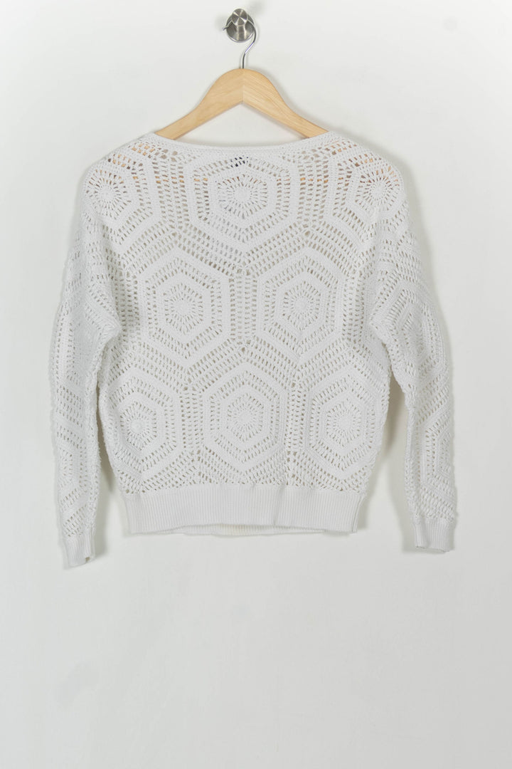Pull Blanc - Taille S/36 de la marque Closed | PARAD120818 - Vendu par Paradigme - Image 5