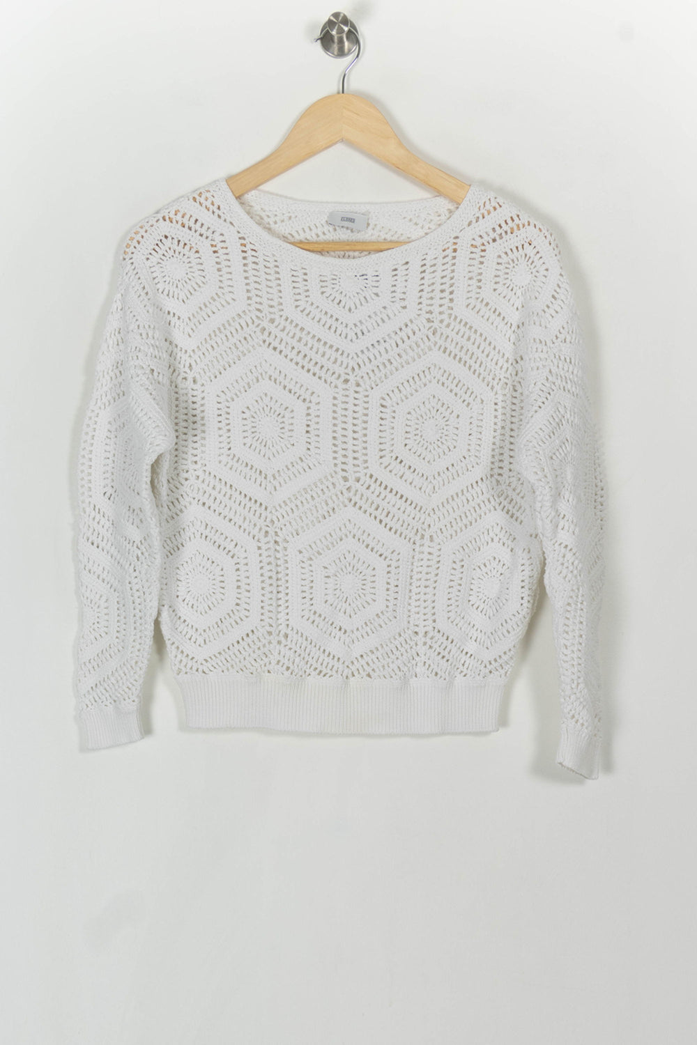 Pull Blanc - Taille S/36 de la marque Closed | PARAD120818 - Vendu par Paradigme - Image 2