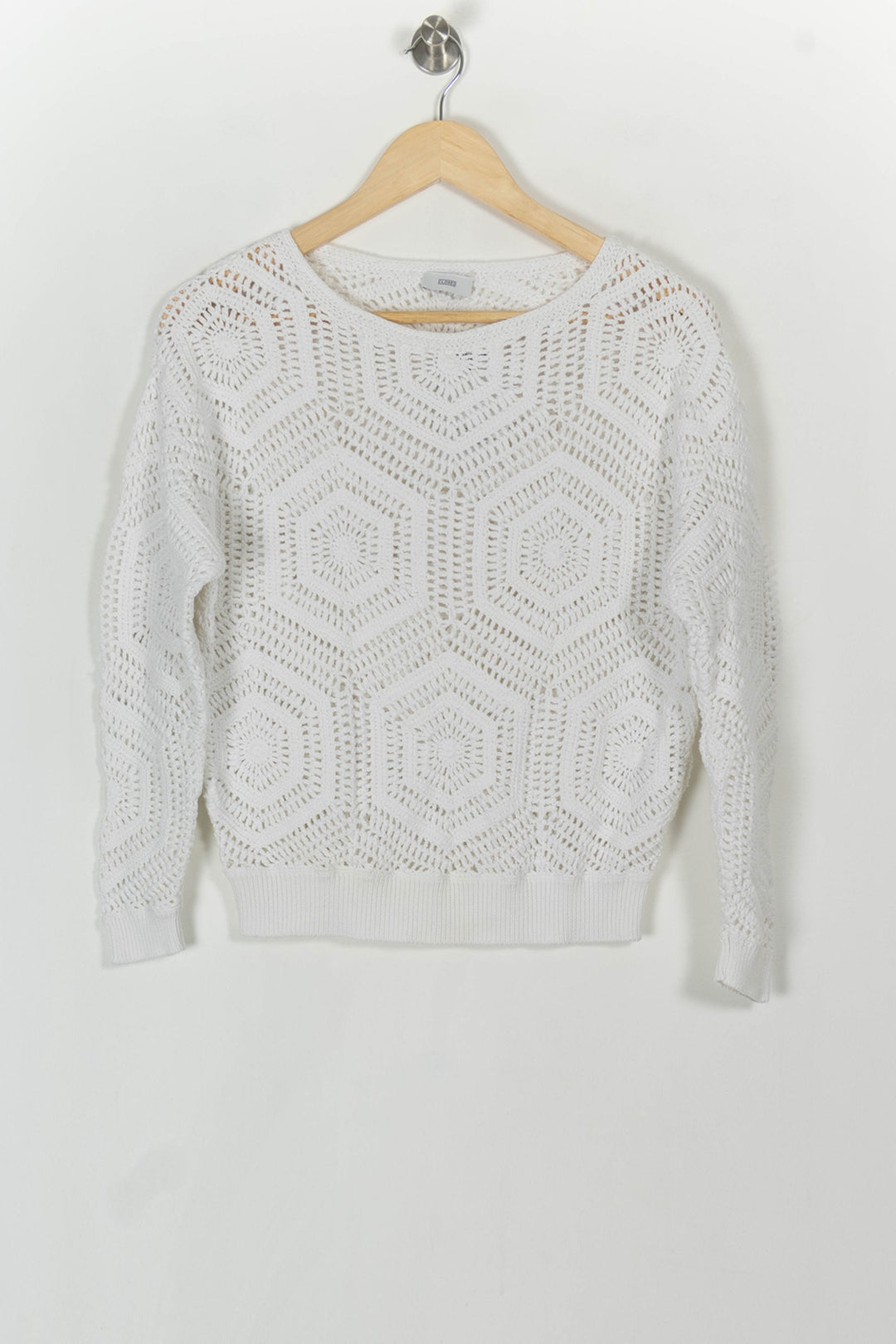 Pull Blanc - Taille S/36 de la marque Closed | PARAD120818 - Vendu par Paradigme - Image 2