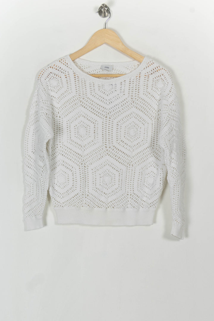 Pull Blanc - Taille S/36 de la marque Closed | PARAD120818 - Vendu par Paradigme - Image 2