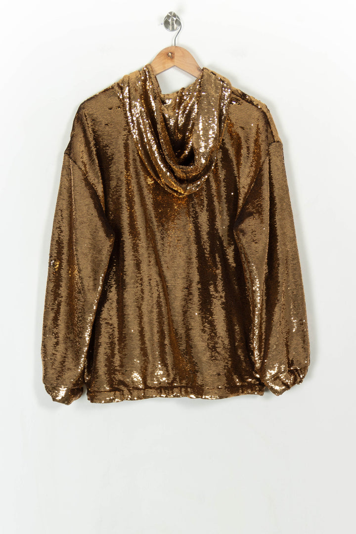Sweat à Capuche Doré - Taille S/36 de la marque IRO | PARAD120821 - Vendu par Paradigme - Image 5