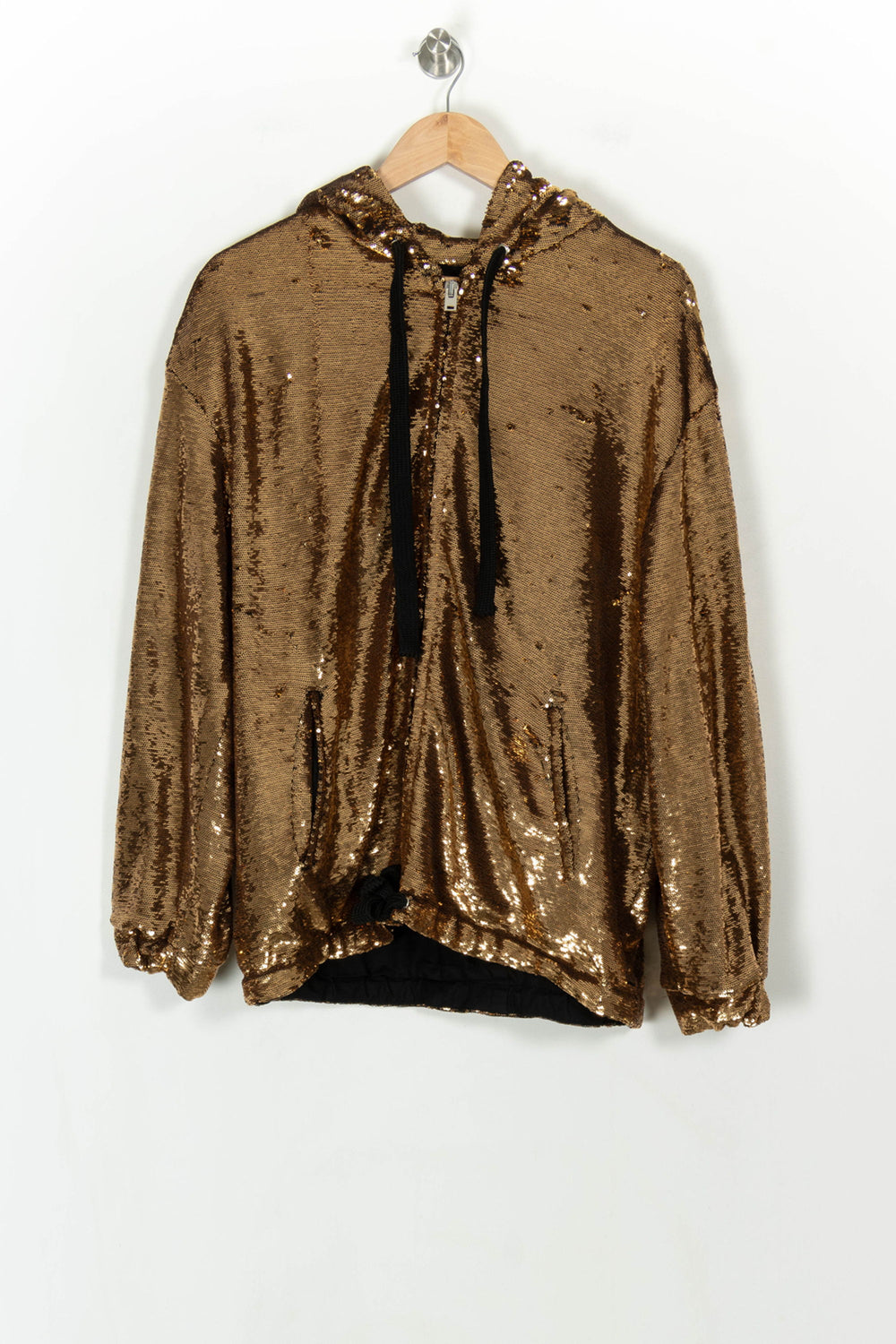Sweat à Capuche Doré - Taille S/36 de la marque IRO | PARAD120821 - Vendu par Paradigme - Image 2