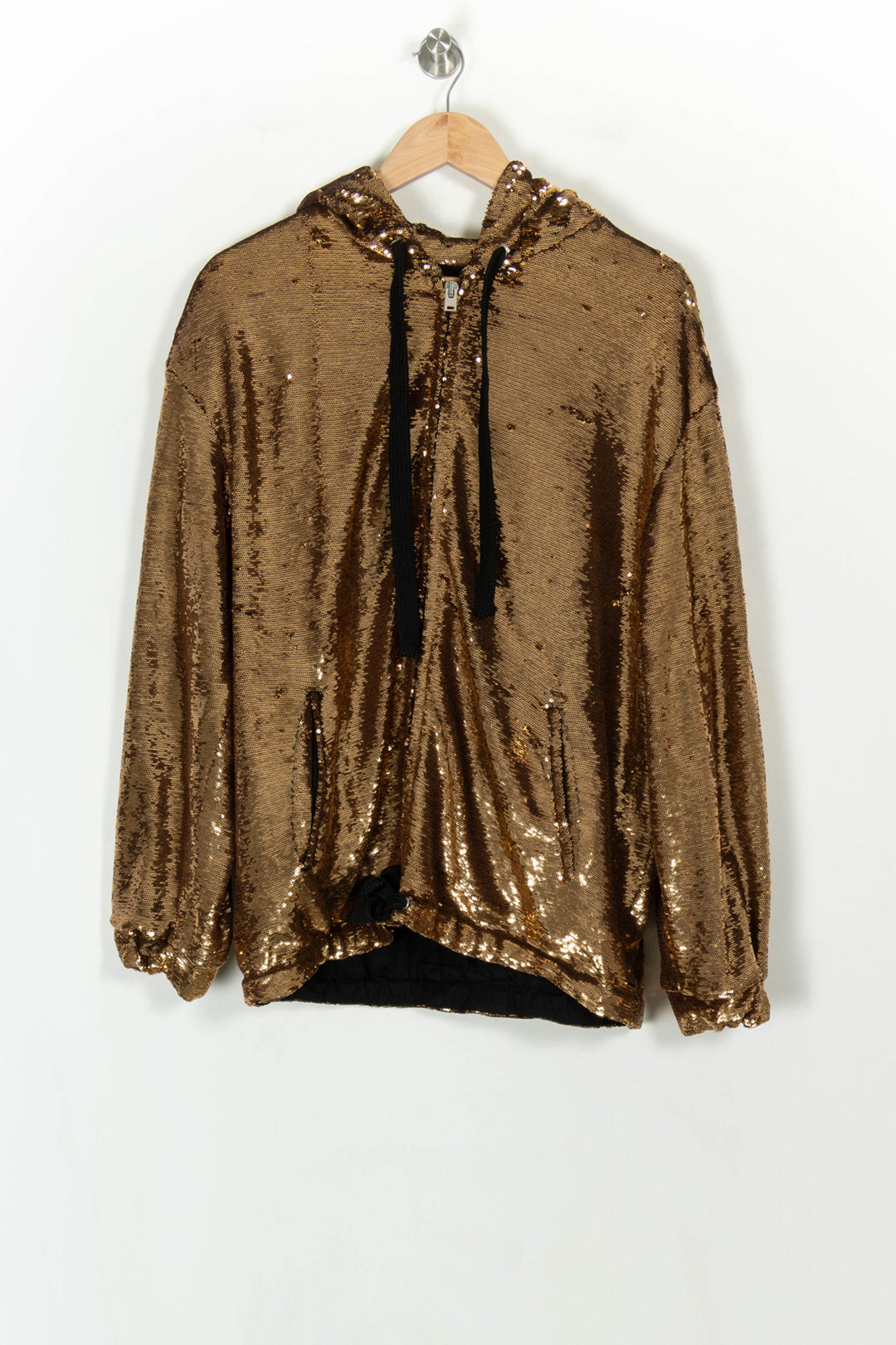 Sweat à Capuche Doré - Taille S/36 de la marque IRO | PARAD120821 - Vendu par Paradigme - Image 2