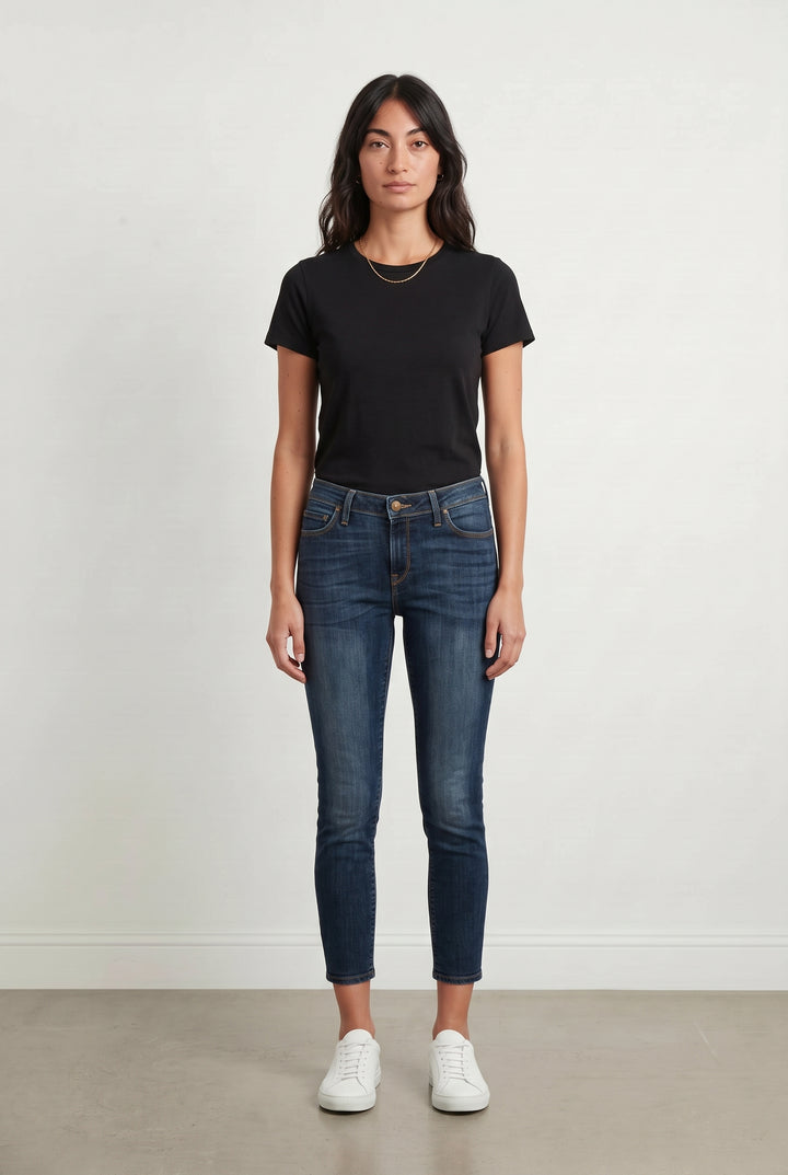 Jean Slim Bleu - Taille M/38 de la marque Lee | PARAD120823 - Vendu par Paradigme - Image 1