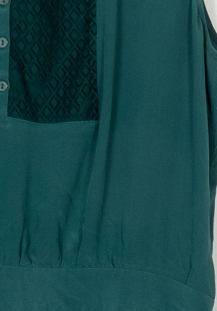 Robe Sans Manches Verte - Taille L/40 de la marque Comptoir des Cotonniers | PARAD120824 - Vendu par Paradigme - Image 3