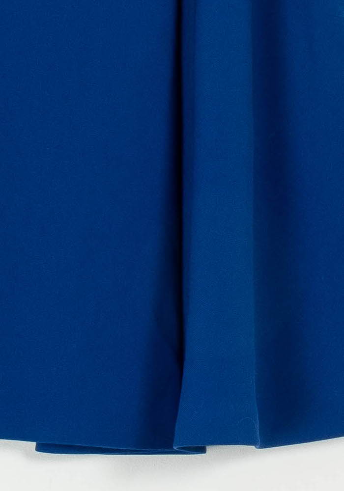Jupe Courte Bleue - Taille M/38 de la marque Claudie Pierlot | PARAD120828 - Vendu par Paradigme - Image 3
