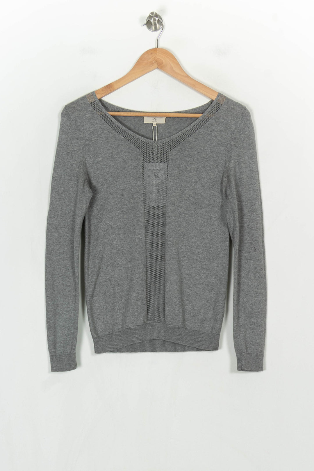 Pull Gris - Taille XS/34 de la marque Marie Sixtine | PARAD120830 - Vendu par Paradigme - Image 2