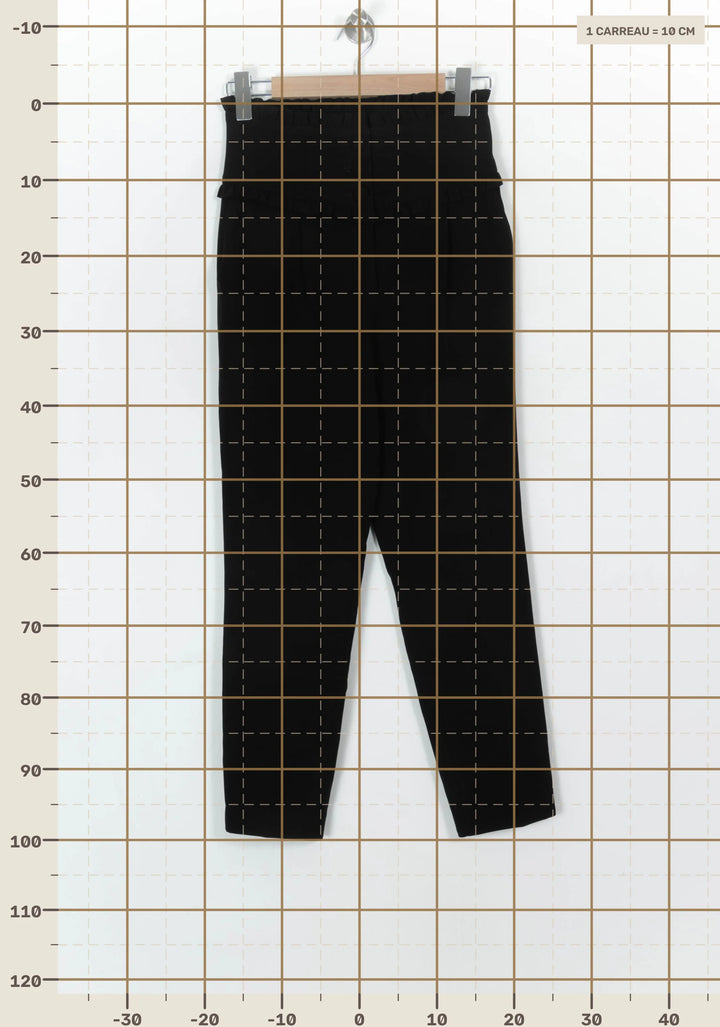 Pantalon Noir - Taille S/36 de la marque Claudie Pierlot | PARAD120835 - Vendu par Paradigme - Image 4