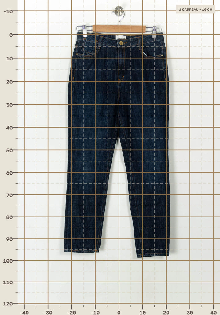 Jean Bleu - Taille M/38 de la marque Maison 123 | PARAD120836 - Vendu par Paradigme - Image 4