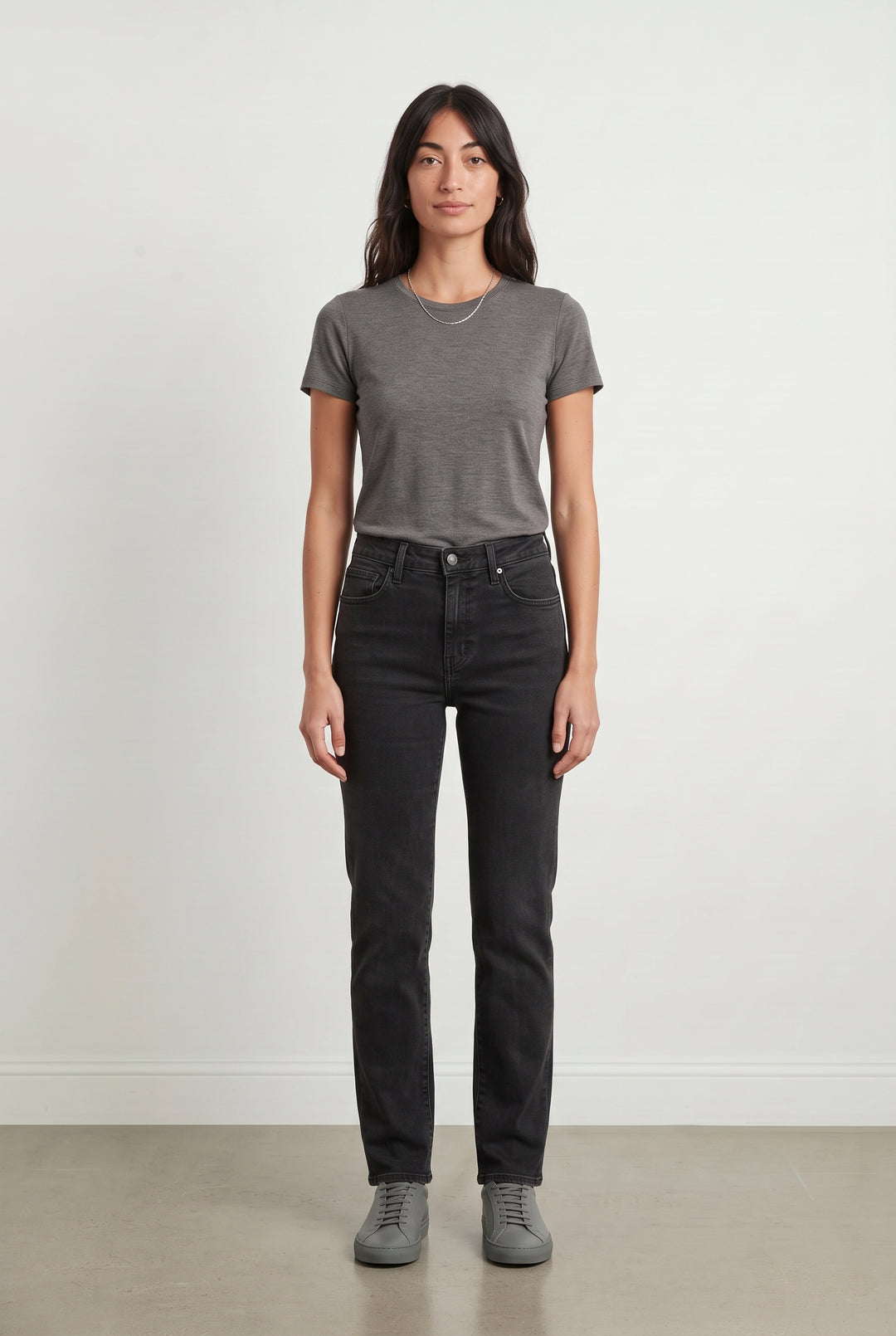 Jean Droit Gris - Taille S/36 de la marque Levi&