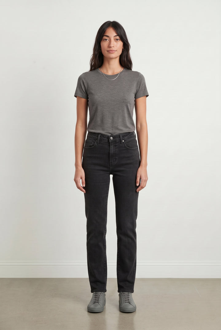 Jean Droit Gris - Taille S/36 de la marque Levi&
