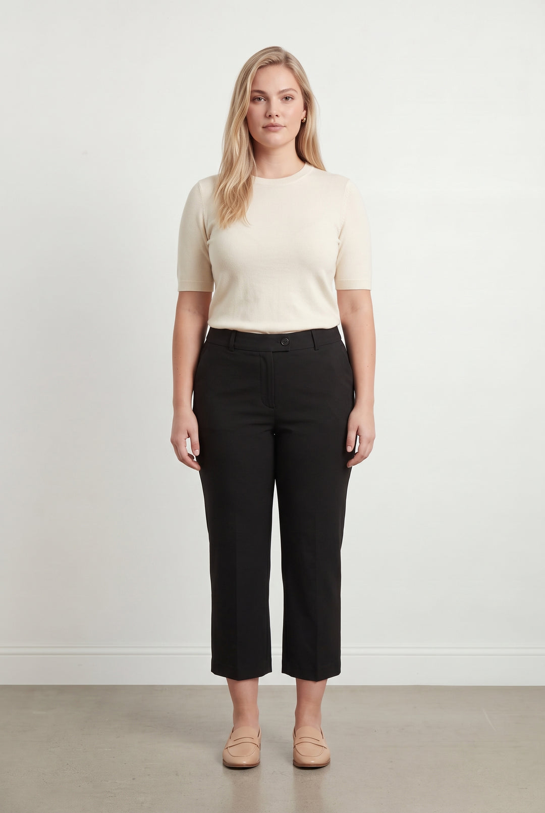 Pantalon Noir - Taille XL/42 de la marque Caroll | PARAD120846 - Vendu par Paradigme - Image 1
