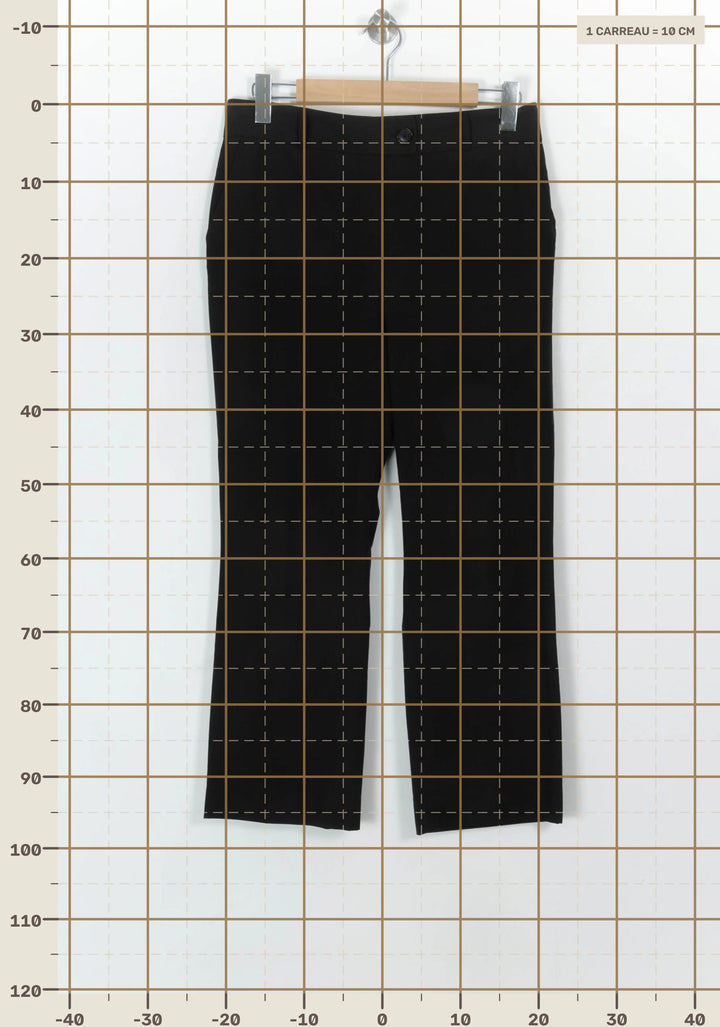 Pantalon Noir - Taille XL/42 de la marque Caroll | PARAD120846 - Vendu par Paradigme - Image 4