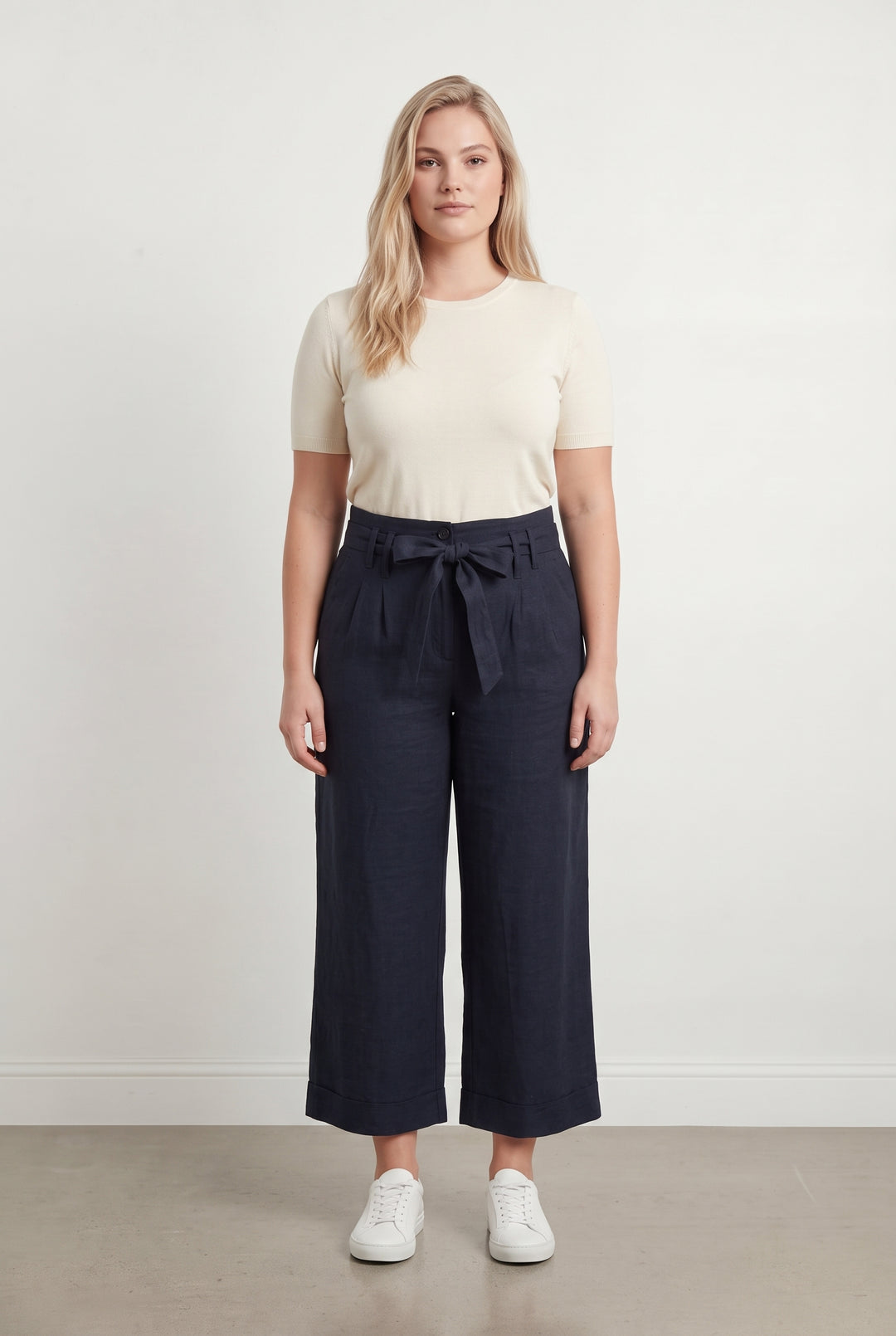 Pantalon Large Bleu - Taille XL/42 de la marque La Fée Maraboutée | PARAD120852 - Vendu par Paradigme - Image 1