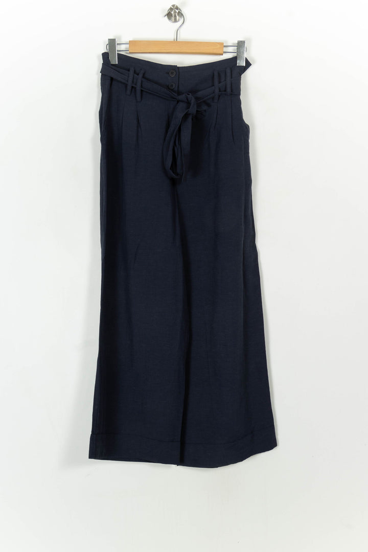 Pantalon Large Bleu - Taille XL/42 de la marque La Fée Maraboutée | PARAD120852 - Vendu par Paradigme - Image 2