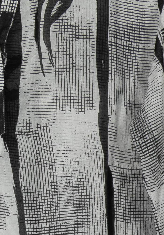 Blouse Noir et Blanc - Taille XXL/44 de la marque La Fée Maraboutée | PARAD120853 - Vendu par Paradigme - Image 3