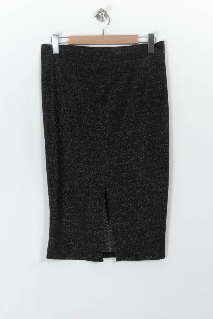 Jupe Crayon Noire - Taille L/40 de la marque La Fée Maraboutée | PARAD120857 - Vendu par Paradigme - Image 5