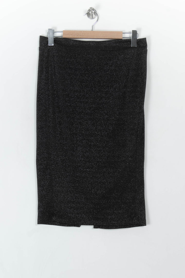 Jupe Crayon Noire - Taille L/40 de la marque La Fée Maraboutée | PARAD120857 - Vendu par Paradigme - Image 2