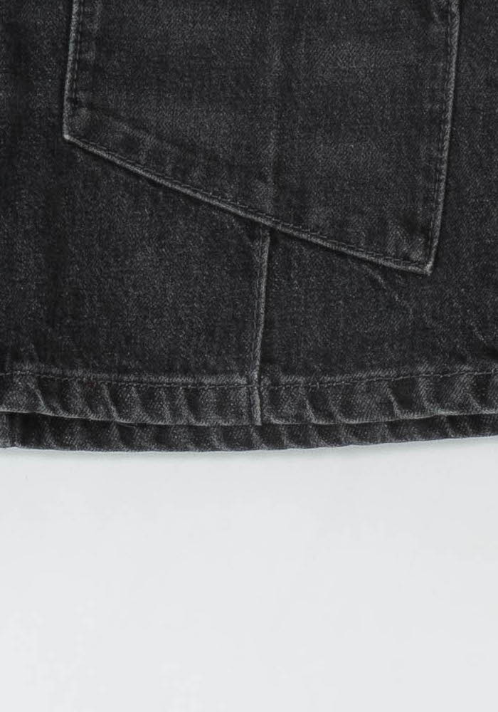 Jupe En Jean Noire - Taille M/38 de la marque ba&amp;sh | PARAD120860 - Vendu par Paradigme - Image 3