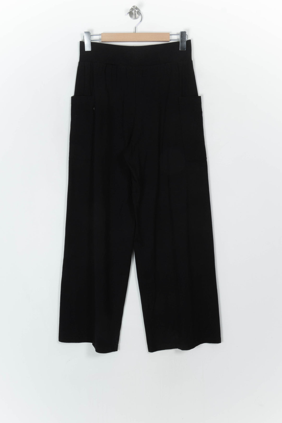 Pantalon Large Noir - Taille L/40 de la marque Agnès b. | PARAD120863 - Vendu par Paradigme - Image 5