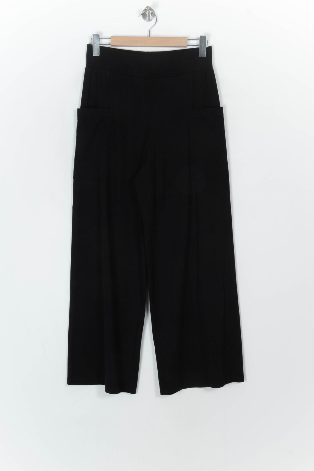Pantalon Large Noir - Taille L/40 de la marque Agnès b. | PARAD120863 - Vendu par Paradigme - Image 2