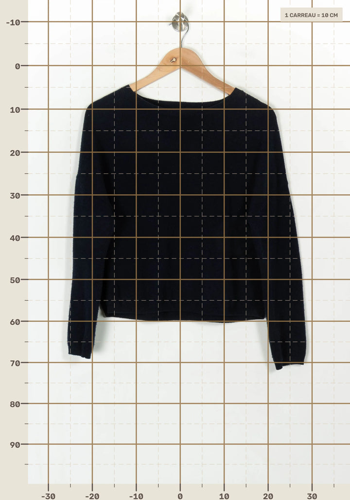 Pull Bleu - Taille S/36 de la marque Sud express | PARAD120865 - Vendu par Paradigme - Image 4