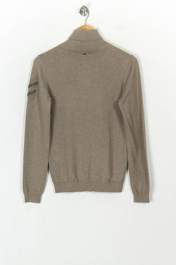 Pull Col Roulé Beige - Taille S/36 de la marque IKKS | PARAD120867 - Vendu par Paradigme - Image 5