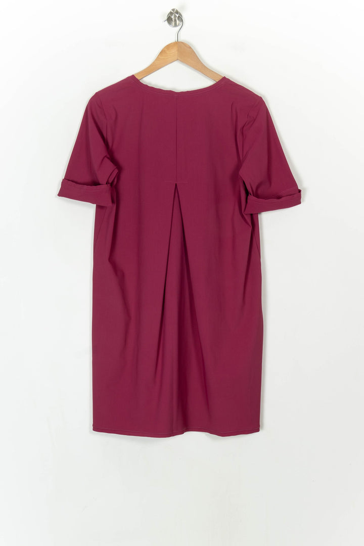 Robe Droite Rose - Taille L/40 de la marque Indies | PARAD120868 - Vendu par Paradigme - Image 5