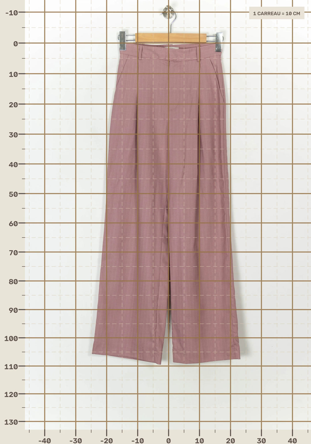 Pantalon Rose - Taille XS/34 de la marque IKKS | PARAD120870 - Vendu par Paradigme - Image 4