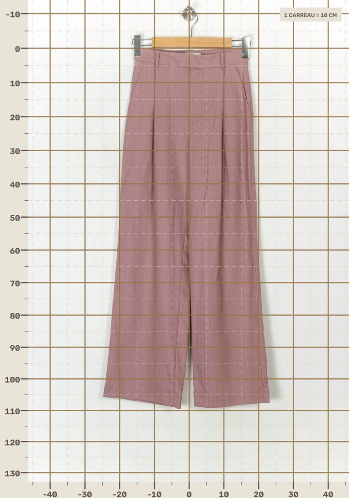 Pantalon Rose - Taille XS/34 de la marque IKKS | PARAD120870 - Vendu par Paradigme - Image 4