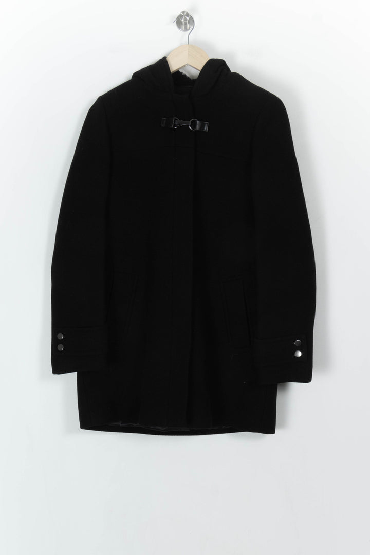 Duffle-coat Noir - Taille S/36 de la marque Caroll | PARAD120872 - Vendu par Paradigme - Image 2