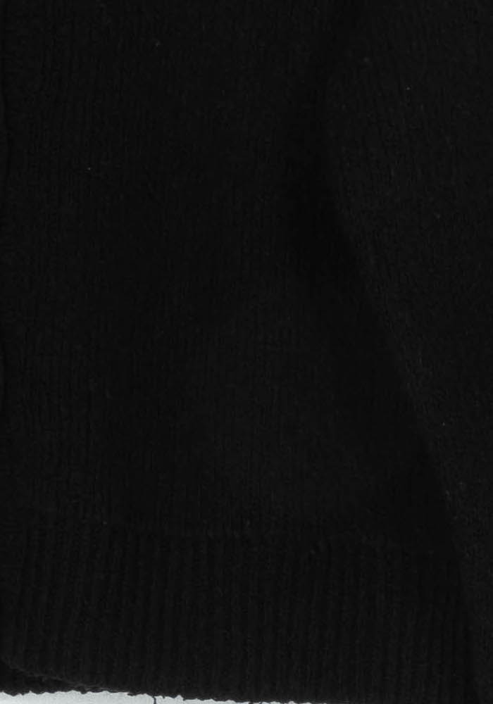Cardigan Noir - Taille XS/34 de la marque La Fée Maraboutée | PARAD120878 - Vendu par Paradigme - Image 3