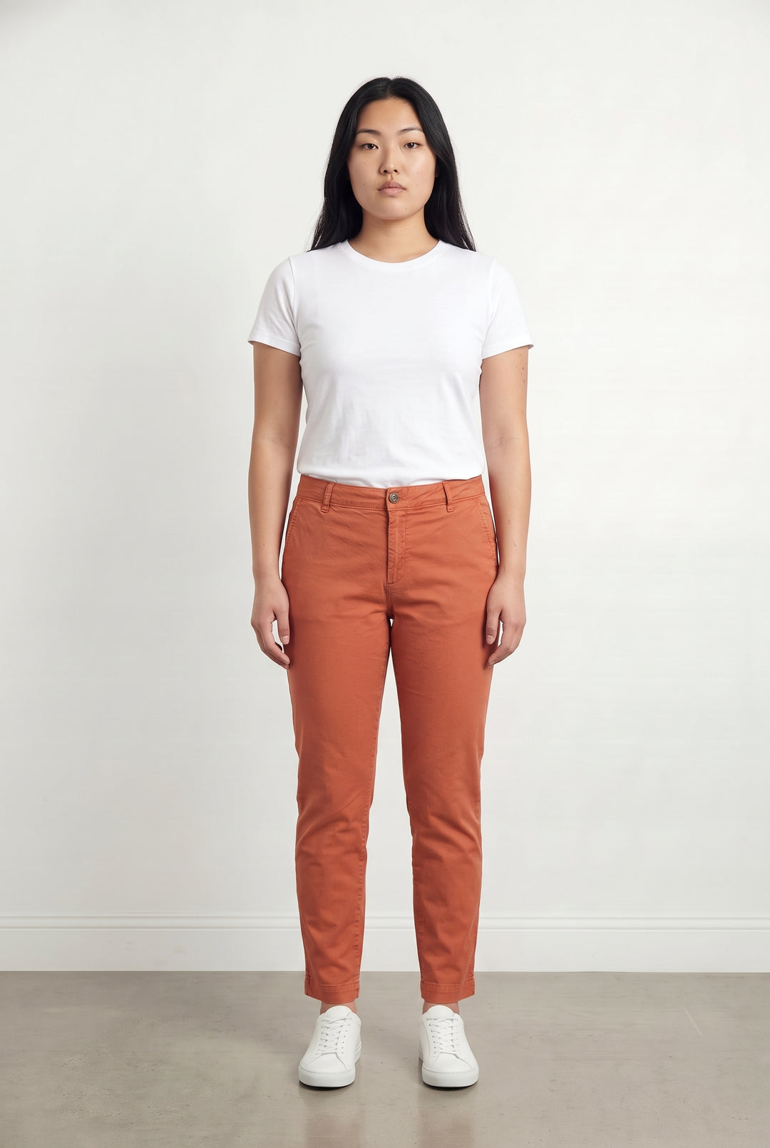 Pantalon Orange - Taille XL/42 de la marque La Fée Maraboutée | PARAD120879 - Vendu par Paradigme - Image 1