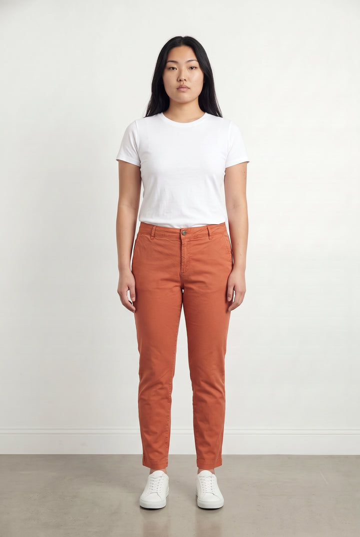 Pantalon Orange - Taille XL/42 de la marque La Fée Maraboutée | PARAD120879 - Vendu par Paradigme - Image 1