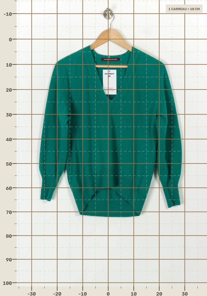 Pull Vert - Taille S/36 de la marque Comptoir des Cotonniers | PARAD120885 - Vendu par Paradigme - Image 4