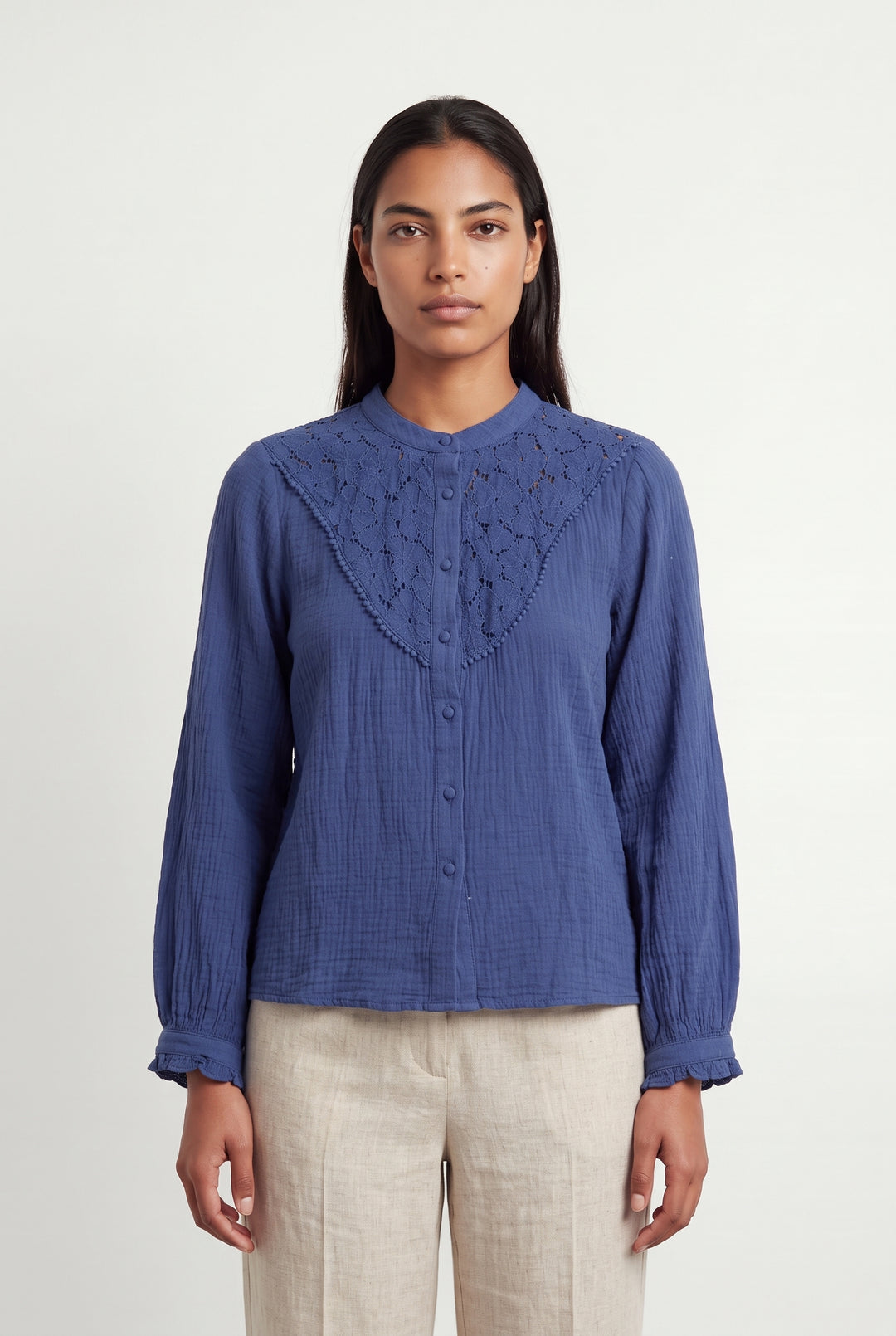 Blouse Bleue - Taille L/40 de la marque La Petite Etoile | PARAD120886 - Vendu par Paradigme - Image 1