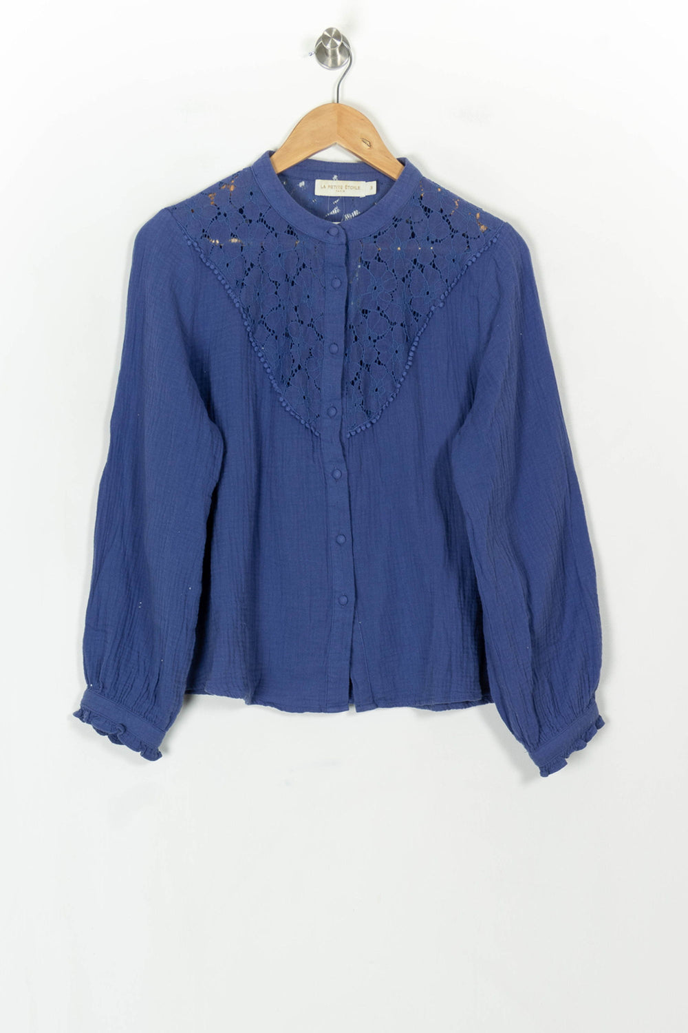 Blouse Bleue - Taille L/40 de la marque La Petite Etoile | PARAD120886 - Vendu par Paradigme - Image 2