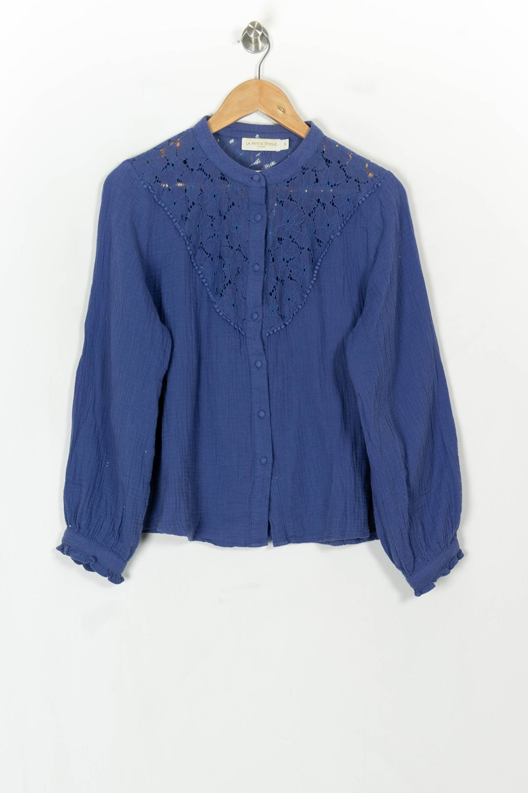 Blouse Bleue - Taille L/40 de la marque La Petite Etoile | PARAD120886 - Vendu par Paradigme - Image 2