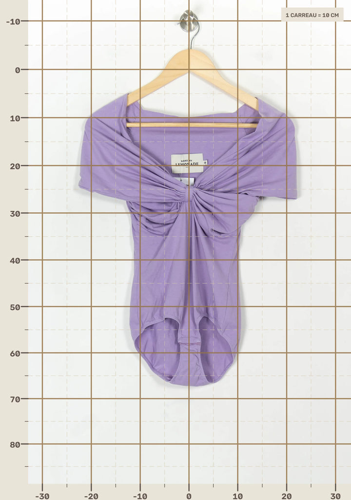 Body Violet - Taille XS/34 de la marque Make My Lemonade | PARAD120888 - Vendu par Paradigme - Image 4