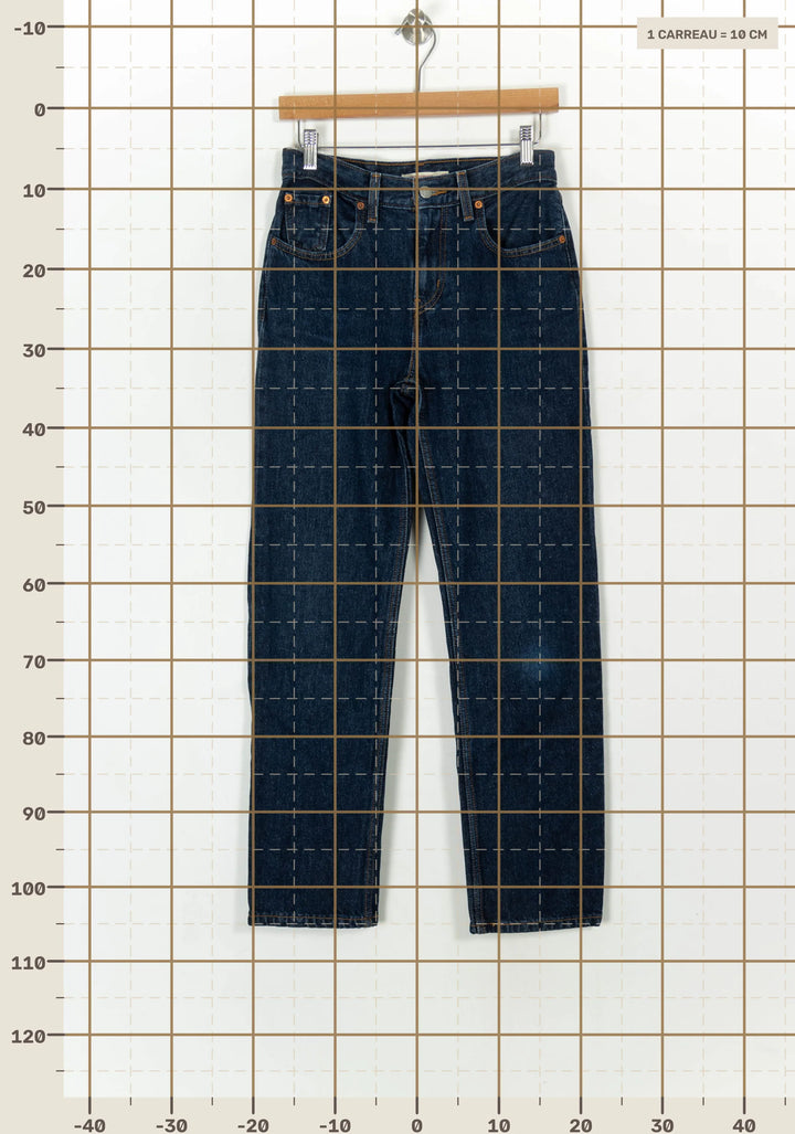 Jean Droit Bleu - Taille XS/34 de la marque Levi&