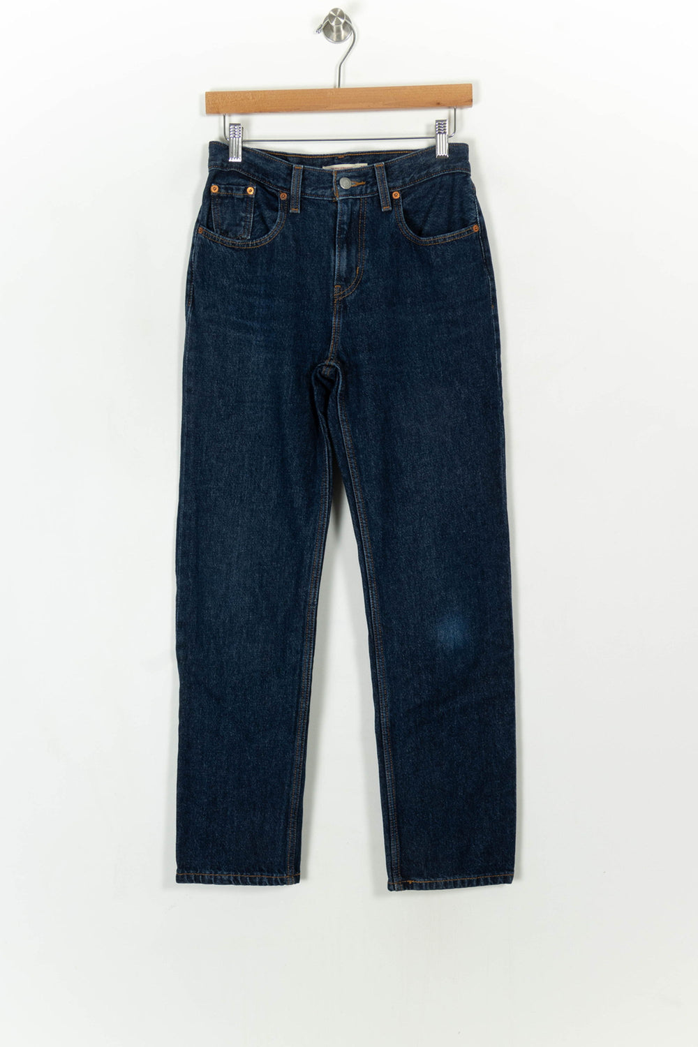 Jean Droit Bleu - Taille XS/34 de la marque Levi's | PARAD120891 - Vendu par Paradigme - Image 2