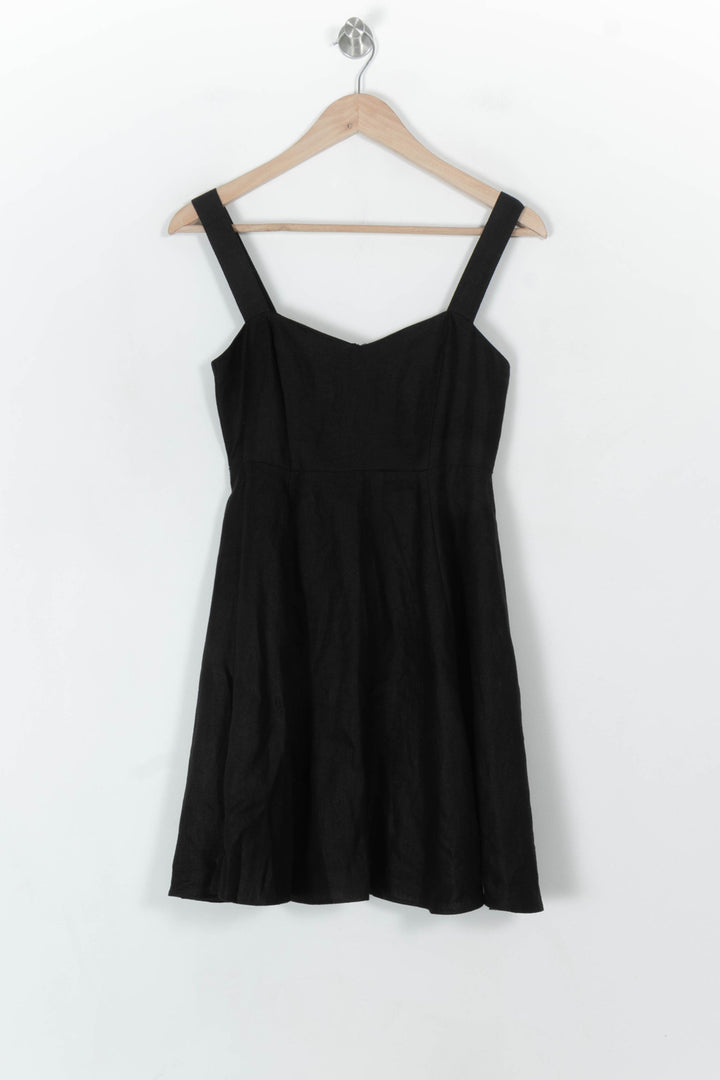 Robe Patineuse Noire - Taille XS/34 de la marque Sézane | PARAD120895 - Vendu par Paradigme - Image 2