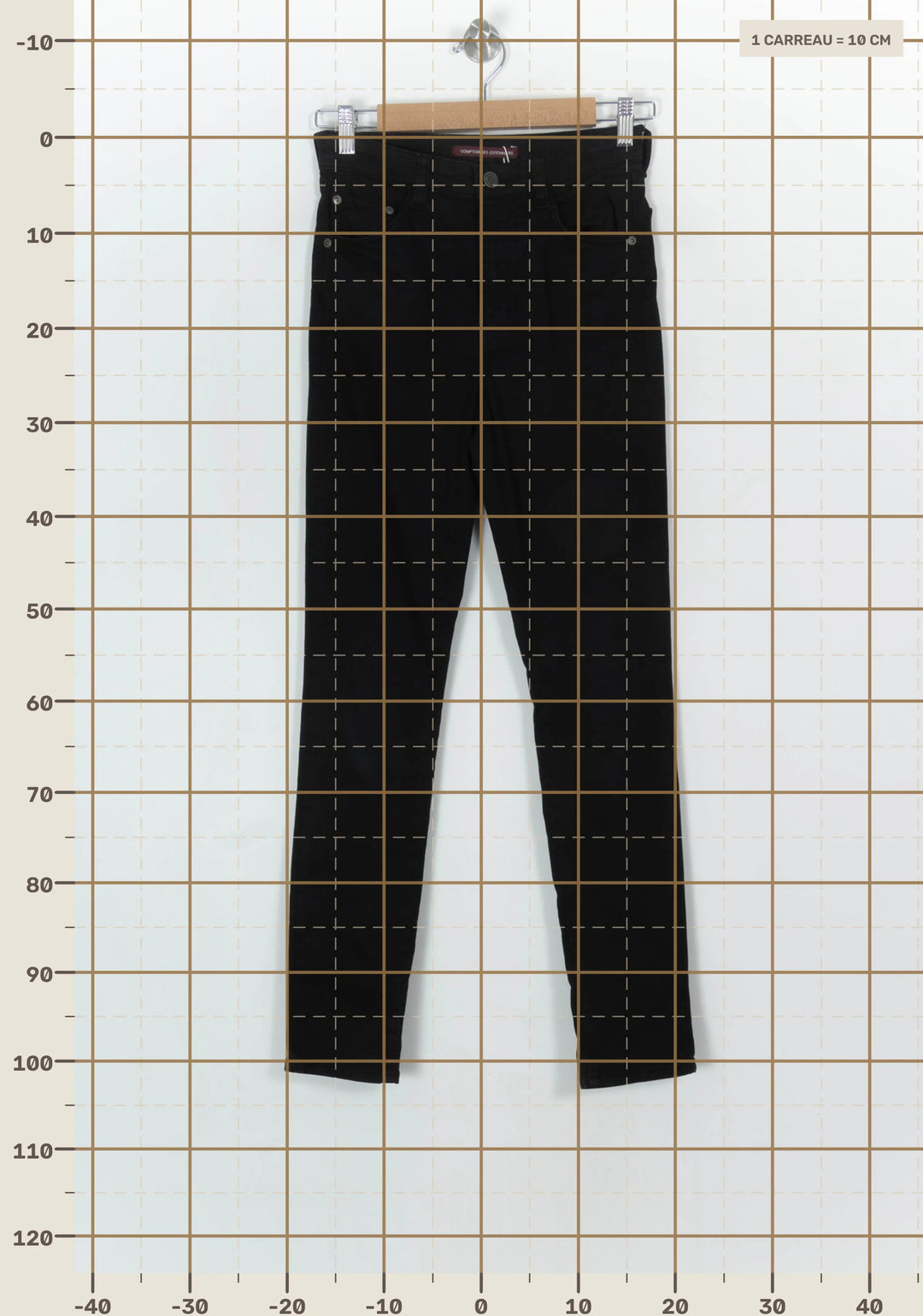 Jean Noir - Taille S/36 de la marque Comptoir des Cotonniers | PARAD120900 - Vendu par Paradigme - Image 4