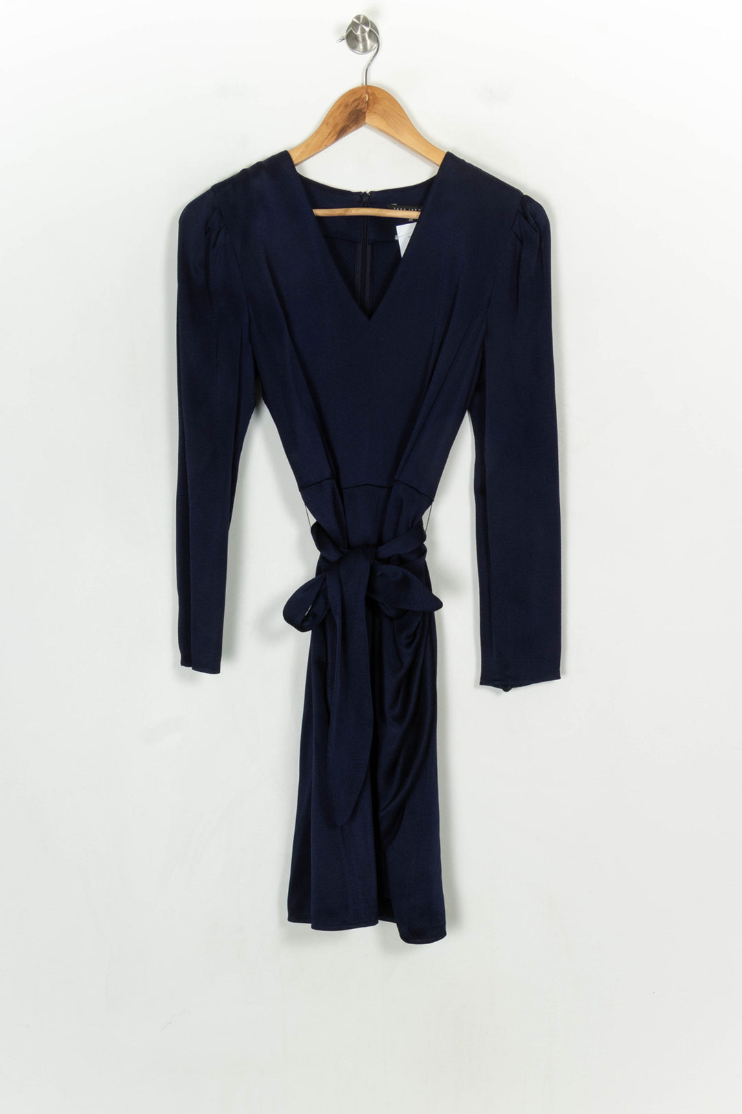Robe Courte Bleue - Taille M/38 de la marque Tara Jarmon | PARAD120905 - Vendu par Paradigme - Image 2