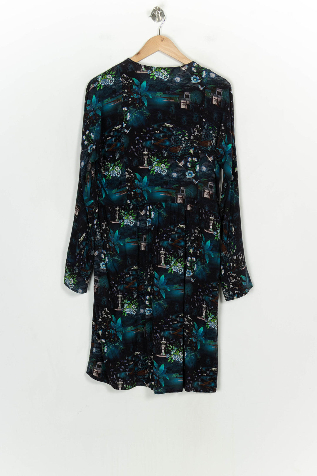 Robe Bleue et Noire - Taille L/40 de la marque La Fée Maraboutée | PARAD120910 - Vendu par Paradigme - Image 5