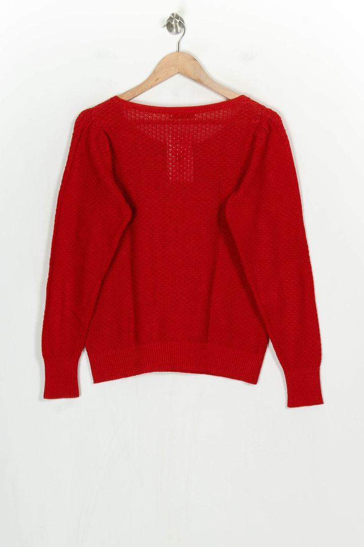 Pull Rouge - Taille XL/42 de la marque ZAPA | PARAD120913 - Vendu par Paradigme - Image 5