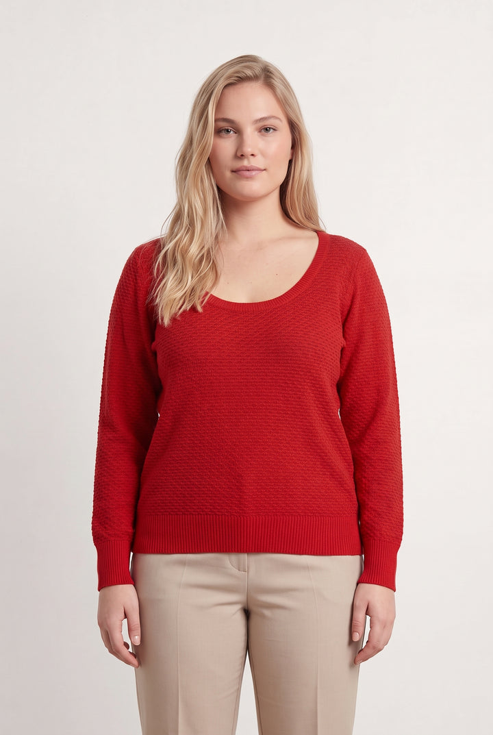 Pull Rouge - Taille XL/42 de la marque ZAPA | PARAD120913 - Vendu par Paradigme - Image 1
