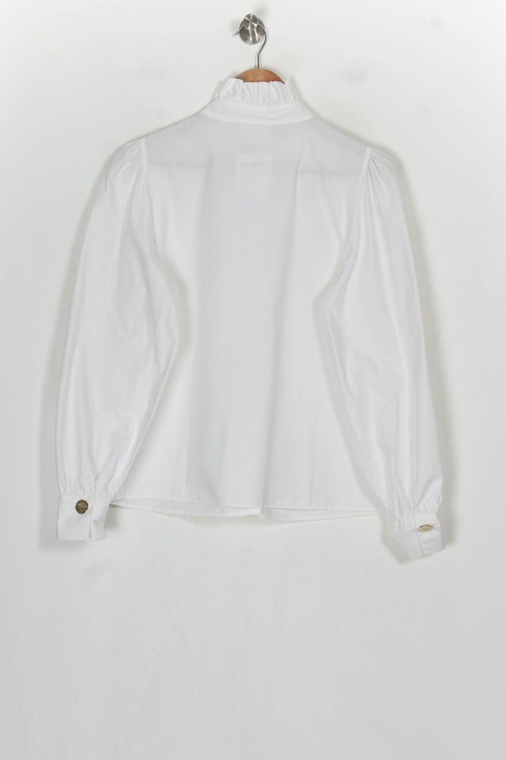 Chemise Blanche - Taille S/36 de la marque Sézane | PARAD120920 - Vendu par Paradigme - Image 5