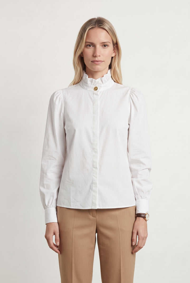 Chemise Blanche - Taille S/36 de la marque Sézane | PARAD120920 - Vendu par Paradigme - Image 1